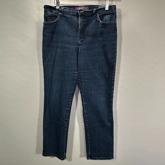 Gloria Vanderbilt Jeans Womens 14 Short Amanda Medium Wash Cotton Stretch - Picture 1 of 9